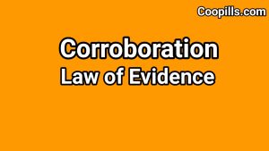 Corroboration